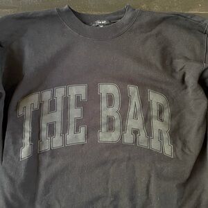 Women’s The Bar varsity sweatshirt